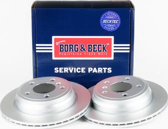 Borg & Beck BBD5259 - Bremžu diski autospares.lv