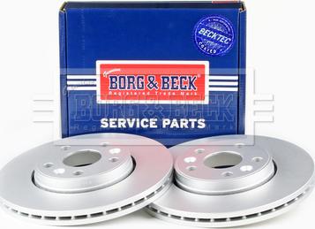 Borg & Beck BBD5211 - Bremžu diski www.autospares.lv