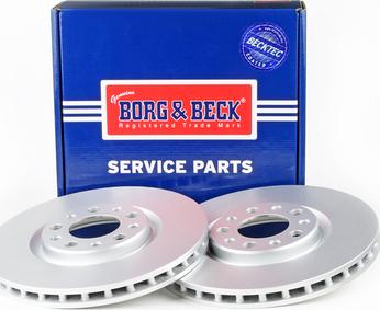 Borg & Beck BBD5271 - Bremžu diski www.autospares.lv