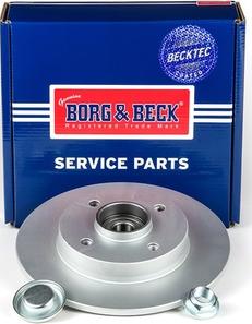 Borg & Beck BBD5796S - Тормозной диск www.autospares.lv