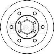 Borg & Beck BBD5710S - Bremžu diski www.autospares.lv