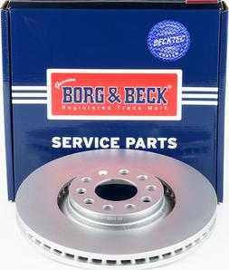 Borg & Beck BBD5734S - Bremžu diski autospares.lv