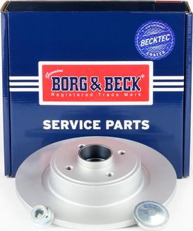 Borg & Beck BBD5721S - Bremžu diski www.autospares.lv