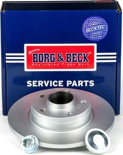 Borg & Beck BBD5772S - Bremžu diski www.autospares.lv