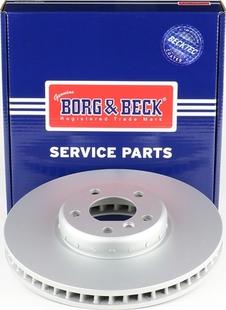 Borg & Beck BBD6037S - Bremžu diski www.autospares.lv