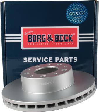 Borg & Beck BBD6154S - Bremžu diski autospares.lv