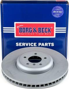 Borg & Beck BBD6178S - Bremžu diski www.autospares.lv