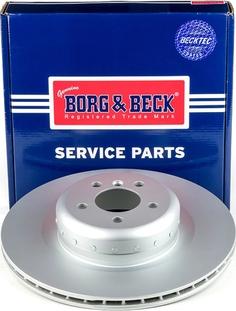 Borg & Beck BBD6177S - Bremžu diski www.autospares.lv