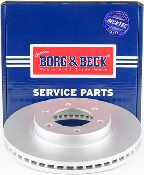 Borg & Beck BBD6289S - Bremžu diski autospares.lv