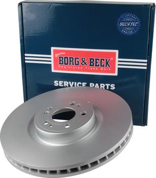 Borg & Beck BBD6287S - Bremžu diski www.autospares.lv