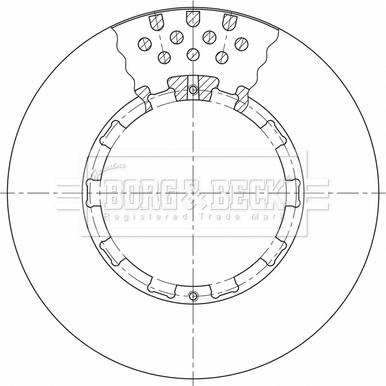 Kawe 1812563 - Bremžu diski www.autospares.lv