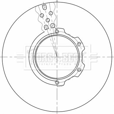 Borg & Beck BBD32648 - Bremžu diski www.autospares.lv