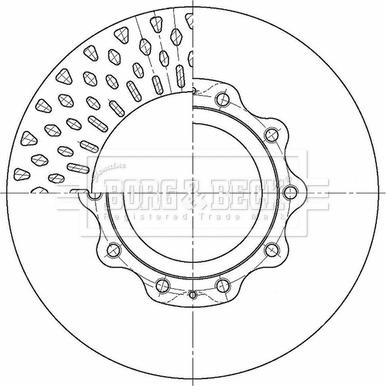 Borg & Beck BBD32654 - Brake Disc www.autospares.lv