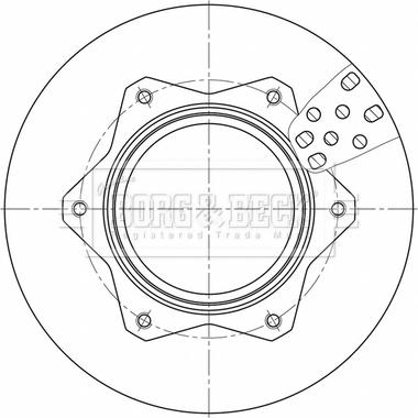 Borg & Beck BBD32652 - Bremžu diski www.autospares.lv