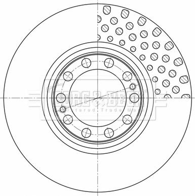 Borg & Beck BBD32618 - Brake Disc www.autospares.lv