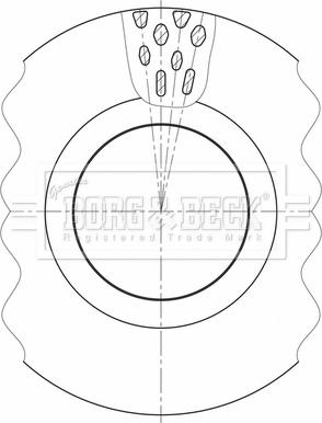 Borg & Beck BBD32635 - Bremžu diski www.autospares.lv