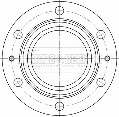 Borg & Beck BBD32630 - Bremžu diski www.autospares.lv