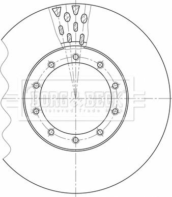 Borg & Beck BBD32627 - Bremžu diski www.autospares.lv