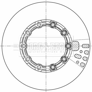 Borg & Beck BBD32676 - Bremžu diski www.autospares.lv