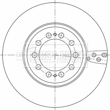 Borg & Beck BBD32786 - Brake Disc www.autospares.lv