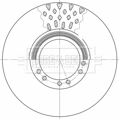 Borg & Beck BBD32781 - Bremžu diski www.autospares.lv