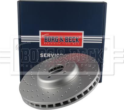 Borg & Beck BBD7036S - Bremžu diski www.autospares.lv