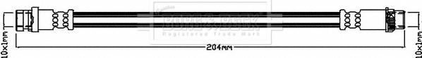 Borg & Beck BBH8543 - Bremžu šļūtene www.autospares.lv