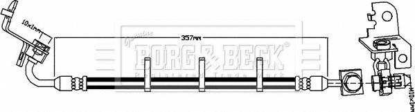 Borg & Beck BBH8565 - Bremžu šļūtene www.autospares.lv