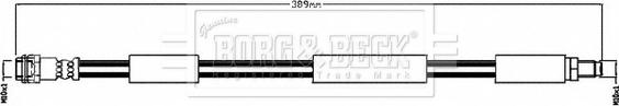 Borg & Beck BBH8682 - Bremžu šļūtene autospares.lv