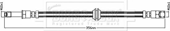 Borg & Beck BBH8779 - Bremžu šļūtene www.autospares.lv