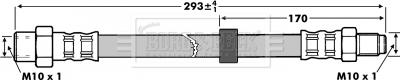 Borg & Beck BBH7294 - Bremžu šļūtene www.autospares.lv