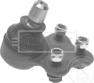 Borg & Beck BBJ5582 - Balst / Virzošais šarnīrs autospares.lv