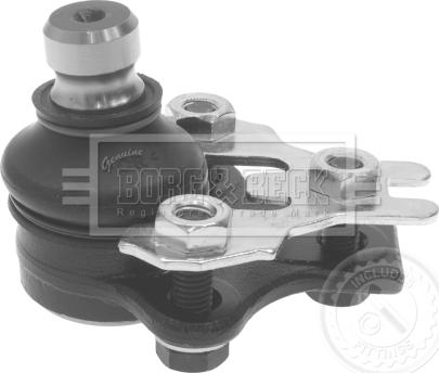 Borg & Beck BBJ5160 - Шаровая опора, несущий / направляющий шарнир www.autospares.lv