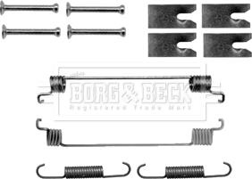 Borg & Beck BBK6151 - Piederumu komplekts, Bremžu loki www.autospares.lv