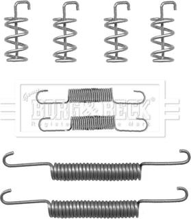 Borg & Beck BBK6225 - Piederumu komplekts, Stāvbremzes mehānisma bremžu loks www.autospares.lv