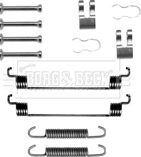 Borg & Beck BBK6221 - Piederumu komplekts, Bremžu loki www.autospares.lv