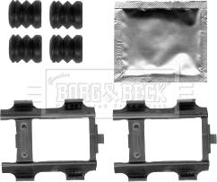 Borg & Beck BBK1495 - Piederumu komplekts, Disku bremžu uzlikas www.autospares.lv