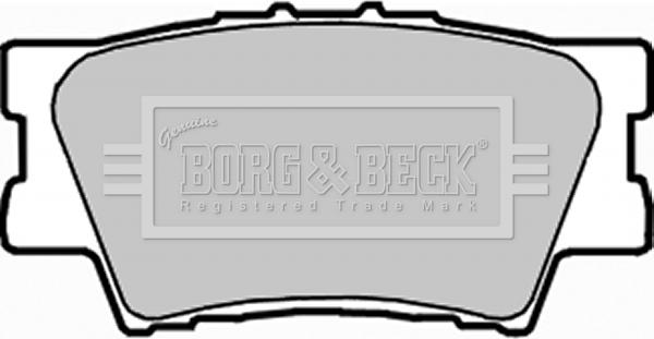 Borg & Beck BBP1990 - Bremžu uzliku kompl., Disku bremzes www.autospares.lv