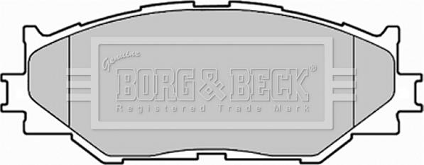 Borg & Beck BBP1993 - Bremžu uzliku kompl., Disku bremzes www.autospares.lv