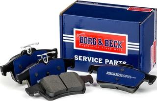 Borg & Beck BBP1943 - Тормозные колодки, дисковые, комплект www.autospares.lv