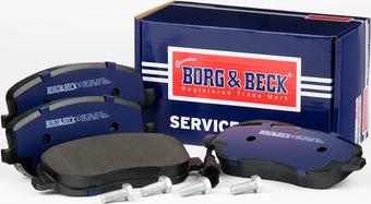 Borg & Beck BBP1954 - Bremžu uzliku kompl., Disku bremzes www.autospares.lv