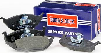 Borg & Beck BBP1904 - Bremžu uzliku kompl., Disku bremzes www.autospares.lv