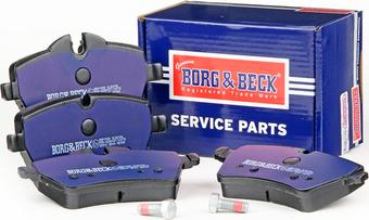 Borg & Beck BBP1988 - Bremžu uzliku kompl., Disku bremzes www.autospares.lv