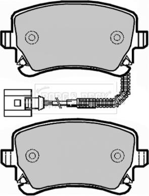 Remsa 0897.00 - Bremžu uzliku kompl., Disku bremzes www.autospares.lv