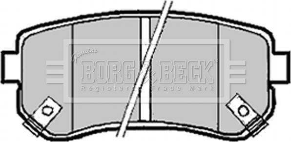 Borg & Beck BBP1924 - Bremžu uzliku kompl., Disku bremzes autospares.lv