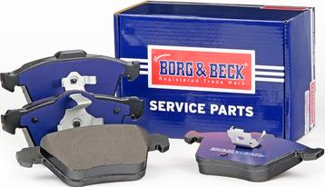 Borg & Beck BBP1928 - Bremžu uzliku kompl., Disku bremzes www.autospares.lv