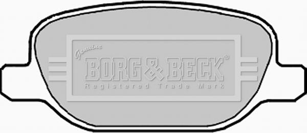 Borg & Beck BBP1978 - Bremžu uzliku kompl., Disku bremzes www.autospares.lv