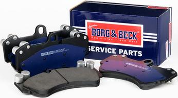 Borg & Beck BBP1973 - Bremžu uzliku kompl., Disku bremzes www.autospares.lv