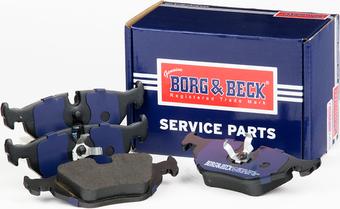 Borg & Beck BBP1493 - Bremžu uzliku kompl., Disku bremzes www.autospares.lv