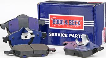 Borg & Beck BBP1444 - Bremžu uzliku kompl., Disku bremzes www.autospares.lv